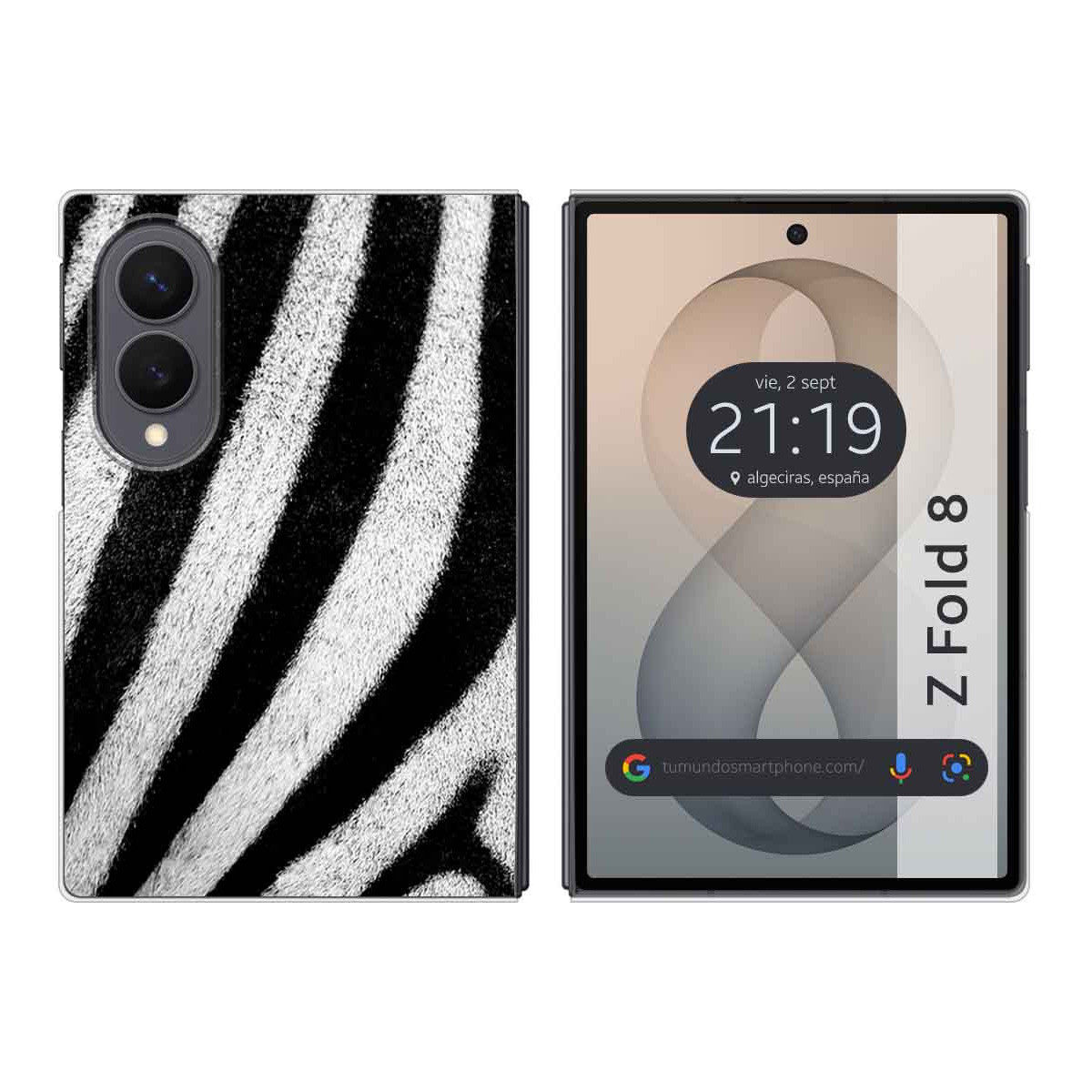 Funda Silicona para Samsung Galaxy Z Fold 8 5G diseño Animal 02 Dibujos