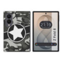Funda Silicona para Samsung Galaxy Z Fold 8 5G diseño Camuflaje 02 Dibujos