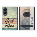 Funda Silicona para Samsung Galaxy Z Fold 8 5G diseño Madera 01 Dibujos