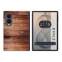 Funda Silicona para Samsung Galaxy Z Fold 8 5G diseño Madera 02 Dibujos