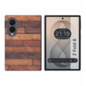 Funda Silicona para Samsung Galaxy Z Fold 8 5G diseño Madera 03 Dibujos
