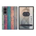 Funda Silicona para Samsung Galaxy Z Fold 8 5G diseño Madera 10 Dibujos