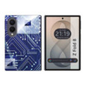 Funda Silicona para Samsung Galaxy Z Fold 8 5G diseño Circuito Dibujos