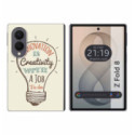 Funda Silicona para Samsung Galaxy Z Fold 8 5G diseño Creativity Dibujos
