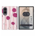 Funda Silicona para Samsung Galaxy Z Fold 8 5G diseño Flores Vintage Dibujos
