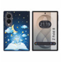 Funda Silicona para Samsung Galaxy Z Fold 8 5G diseño Libro Cuentos Dibujos