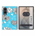Funda Silicona para Samsung Galaxy Z Fold 8 5G diseño Mariposas Dibujos