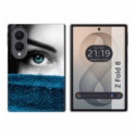 Funda Silicona para Samsung Galaxy Z Fold 8 5G diseño Ojo Dibujos