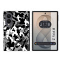 Funda Silicona para Samsung Galaxy Z Fold 8 5G diseño Snow Camuflaje Dibujos