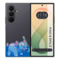 Funda Silicona Transparente para Samsung Galaxy Z Fold 8 Ultra 5G diseño Hipo Dibujos
