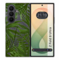 Funda Silicona Transparente para Samsung Galaxy Z Fold 8 Ultra 5G diseño Jungla Dibujos