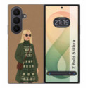 Funda Silicona para Samsung Galaxy Z Fold 8 Ultra 5G diseño Mujer 08 Dibujos
