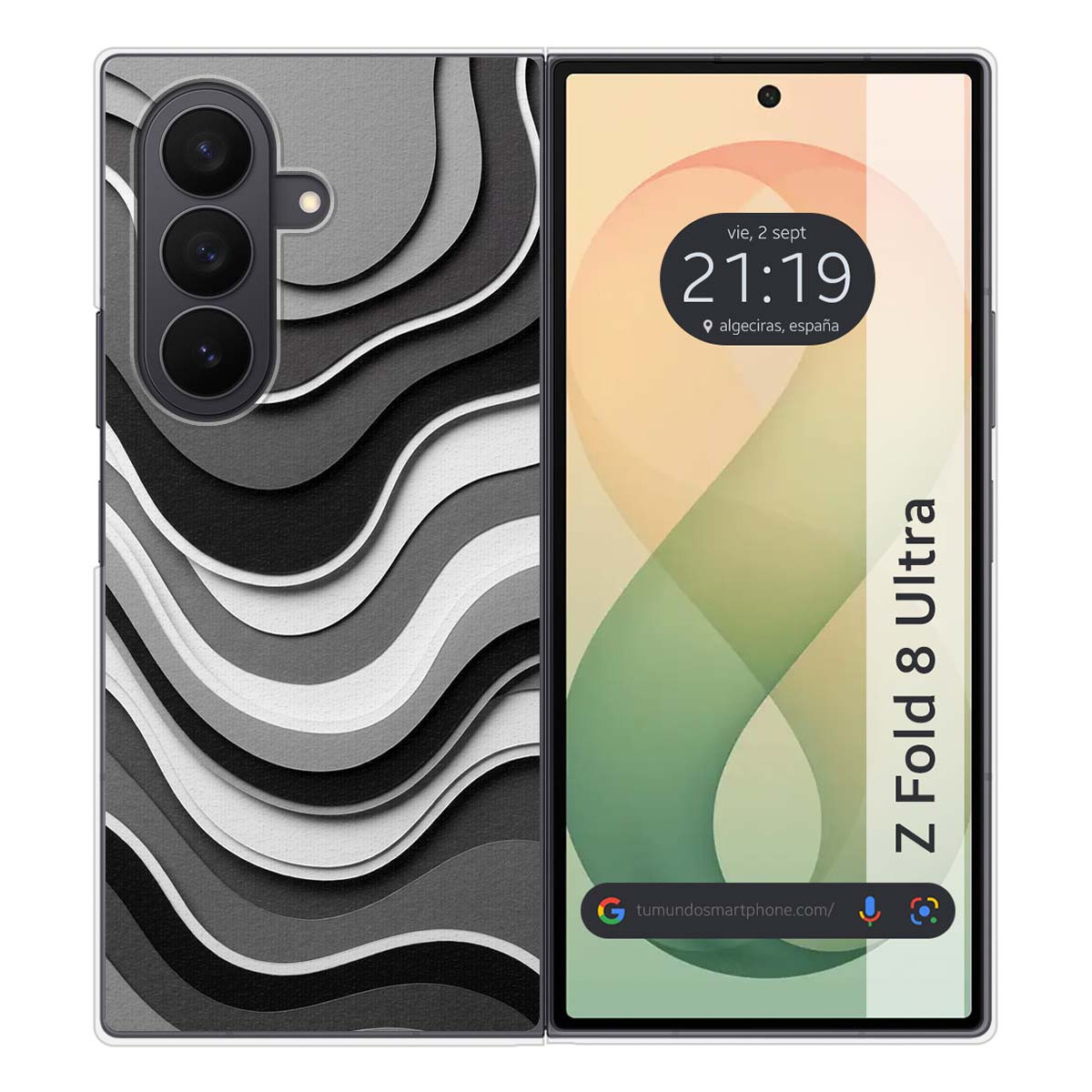 Funda Silicona para Samsung Galaxy Z Fold 8 Ultra 5G diseño Splash 07 Dibujos