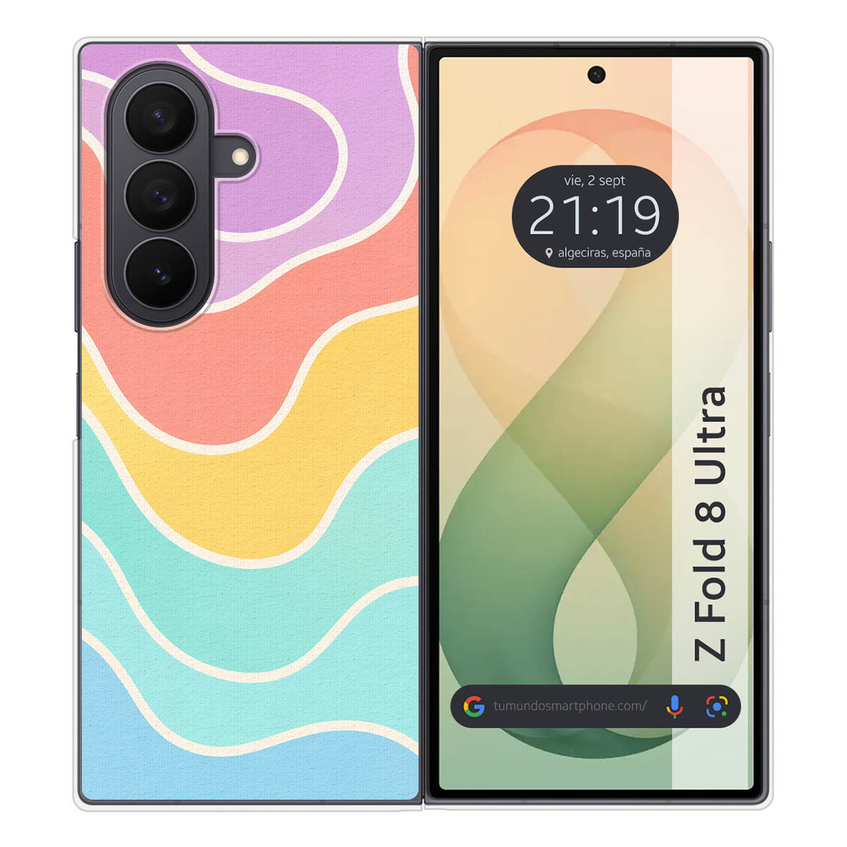Funda Silicona para Samsung Galaxy Z Fold 8 Ultra 5G diseño Splash 09 Dibujos