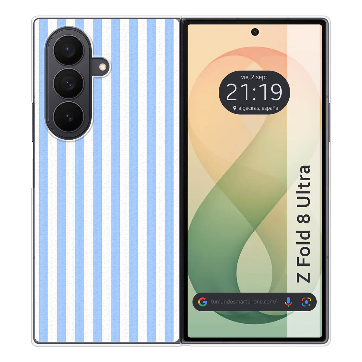 Funda Silicona para Samsung Galaxy Z Fold 8 Ultra 5G diseño Lines 04 Dibujos