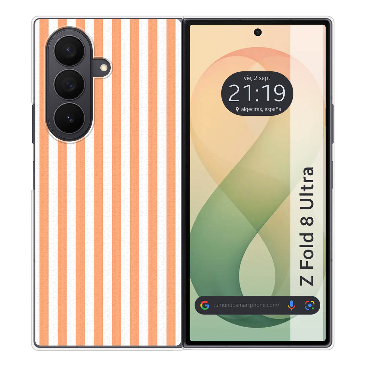 Funda Silicona para Samsung Galaxy Z Fold 8 Ultra 5G diseño Lines 05 Dibujos