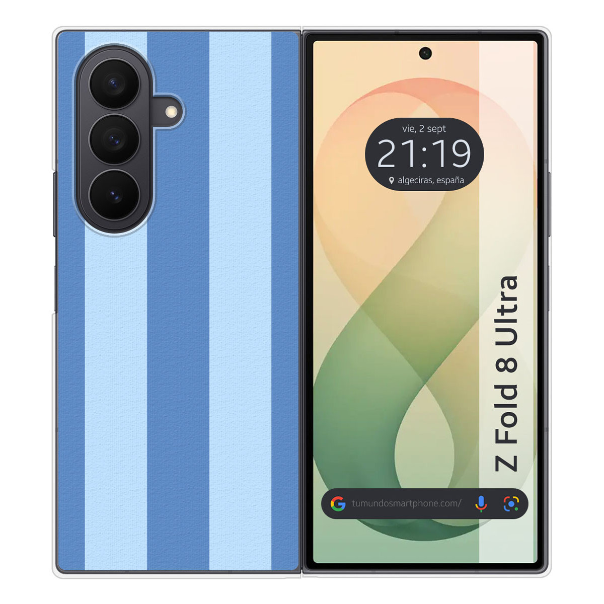 Funda Silicona para Samsung Galaxy Z Fold 8 Ultra 5G diseño Lines 10 Dibujos
