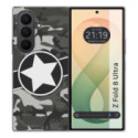 Funda Silicona para Samsung Galaxy Z Fold 8 Ultra 5G diseño Camuflaje 02 Dibujos