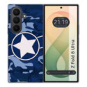 Funda Silicona para Samsung Galaxy Z Fold 8 Ultra 5G diseño Camuflaje 03 Dibujos