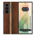 Funda Silicona para Samsung Galaxy Z Fold 8 Ultra 5G diseño Cuero 01 Dibujos