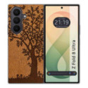 Funda Silicona para Samsung Galaxy Z Fold 8 Ultra 5G diseño Cuero 03 Dibujos