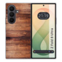 Funda Silicona para Samsung Galaxy Z Fold 8 Ultra 5G diseño Madera 02 Dibujos