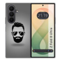 Funda Silicona para Samsung Galaxy Z Fold 8 Ultra 5G diseño Barba Dibujos