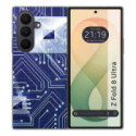 Funda Silicona para Samsung Galaxy Z Fold 8 Ultra 5G diseño Circuito Dibujos