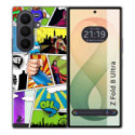 Funda Silicona para Samsung Galaxy Z Fold 8 Ultra 5G diseño Comic Dibujos