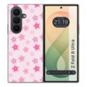 Funda Silicona para Samsung Galaxy Z Fold 8 Ultra 5G diseño Flores Dibujos