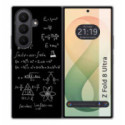Funda Silicona para Samsung Galaxy Z Fold 8 Ultra 5G diseño Formulas Dibujos