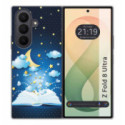Funda Silicona para Samsung Galaxy Z Fold 8 Ultra 5G diseño Libro Cuentos Dibujos