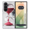 Funda Silicona para Samsung Galaxy Z Fold 8 Ultra 5G diseño Reloj Dibujos