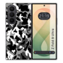 Funda Silicona para Samsung Galaxy Z Fold 8 Ultra 5G diseño Snow Camuflaje Dibujos