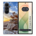Funda Silicona para Samsung Galaxy Z Fold 8 Ultra 5G diseño Sunset Dibujos