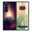 Funda Silicona para Samsung Galaxy Z Fold 8 Ultra 5G diseño Tierra Dibujos