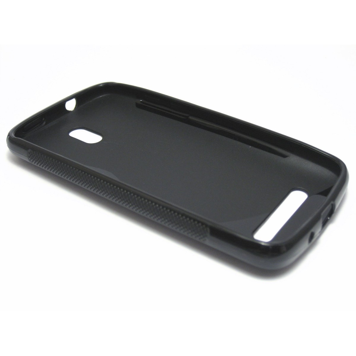 Funda Gel Tpu HTC Desire 500 S Line Color Negra