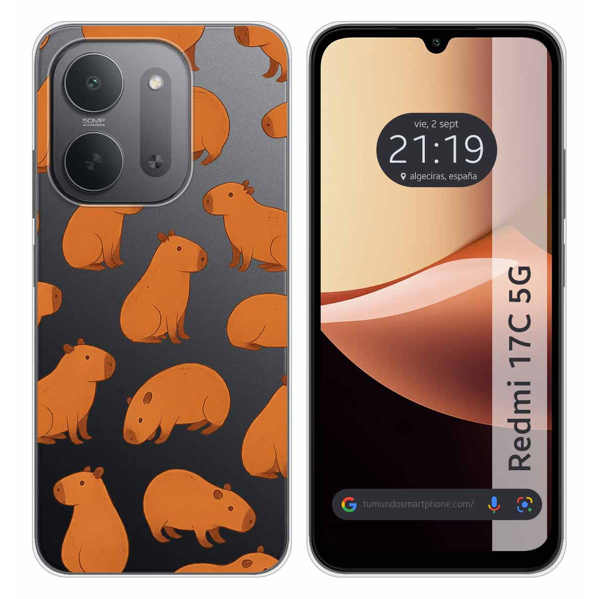 Funda Silicona Transparente para Xiaomi Redmi...