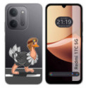 Funda Silicona Transparente para Xiaomi Redmi 17C 5G diseño Avestruz Dibujos