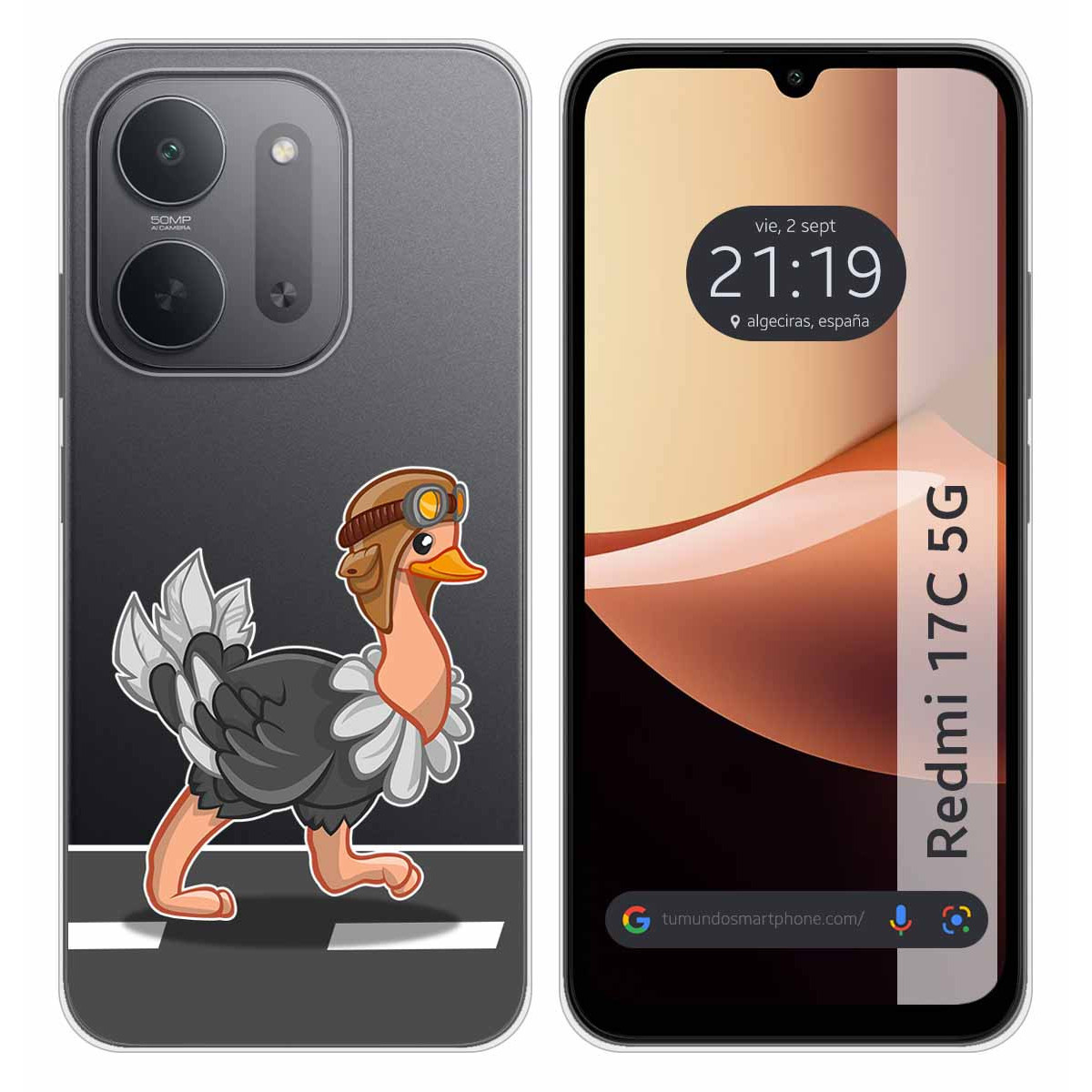 Funda Silicona Transparente para Xiaomi Redmi...