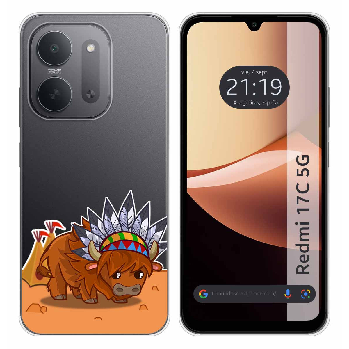 Funda Silicona Transparente para Xiaomi Redmi...