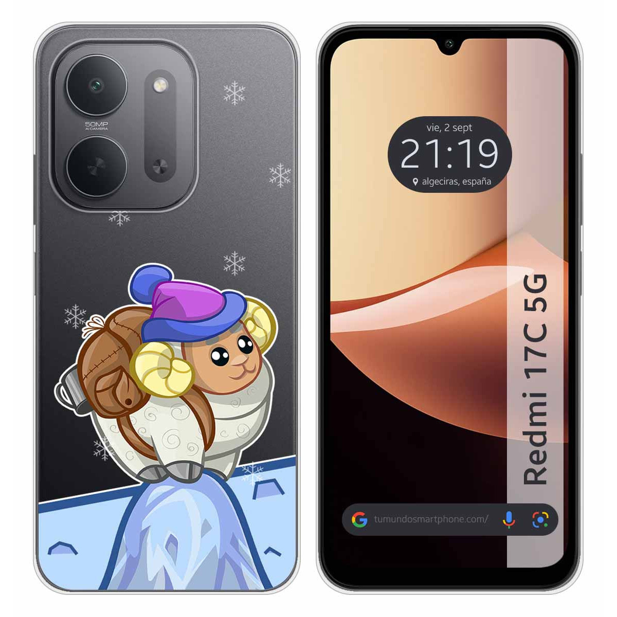 Funda Silicona Transparente para Xiaomi Redmi...