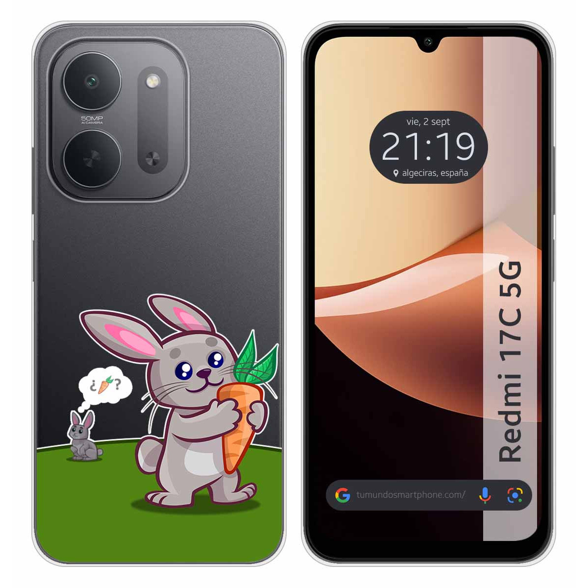 Funda Silicona Transparente para Xiaomi Redmi...
