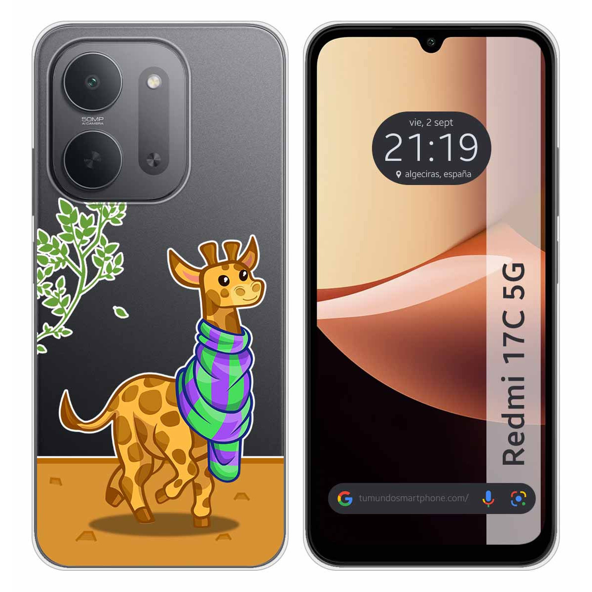 Funda Silicona Transparente para Xiaomi Redmi...