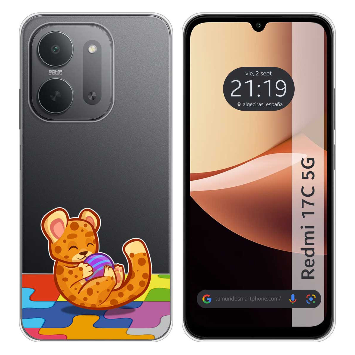 Funda Silicona Transparente para Xiaomi Redmi...