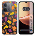 Funda Silicona Transparente para Xiaomi Redmi 17C 5G diseño Otoño Dibujos