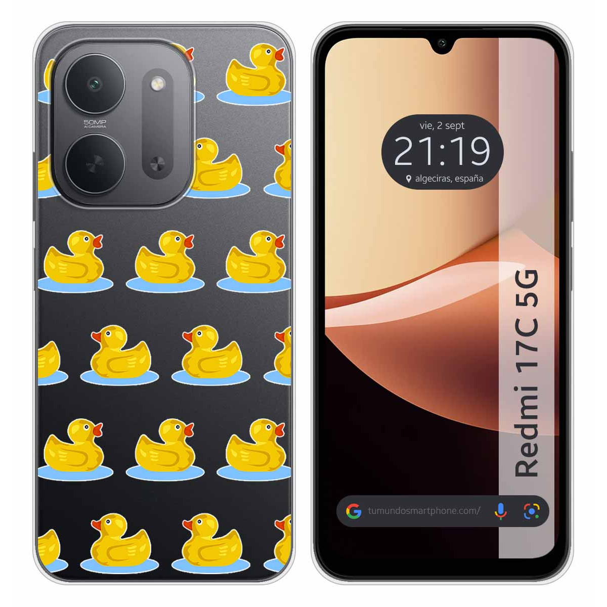 Funda Silicona Transparente para Xiaomi Redmi...