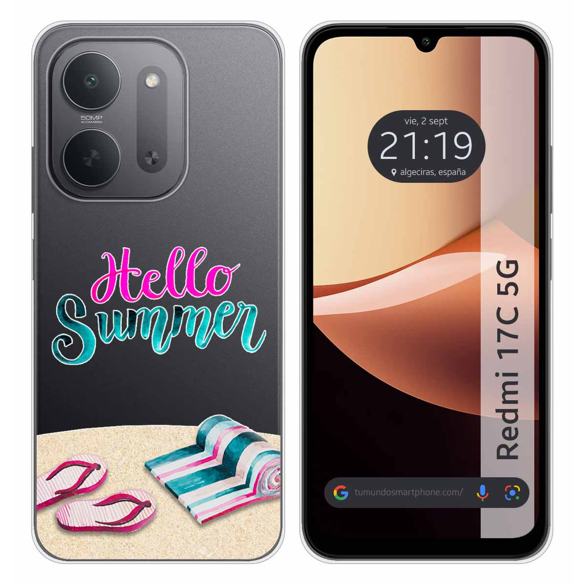 Funda Silicona Transparente para Xiaomi Redmi...