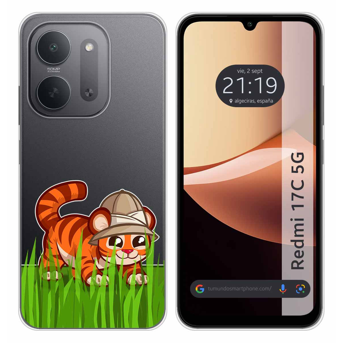 Funda Silicona Transparente para Xiaomi Redmi...