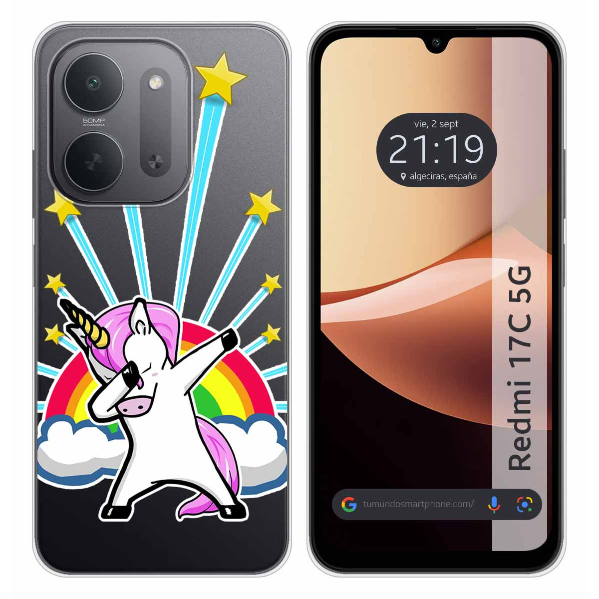 Funda Silicona Transparente para Xiaomi Redmi...